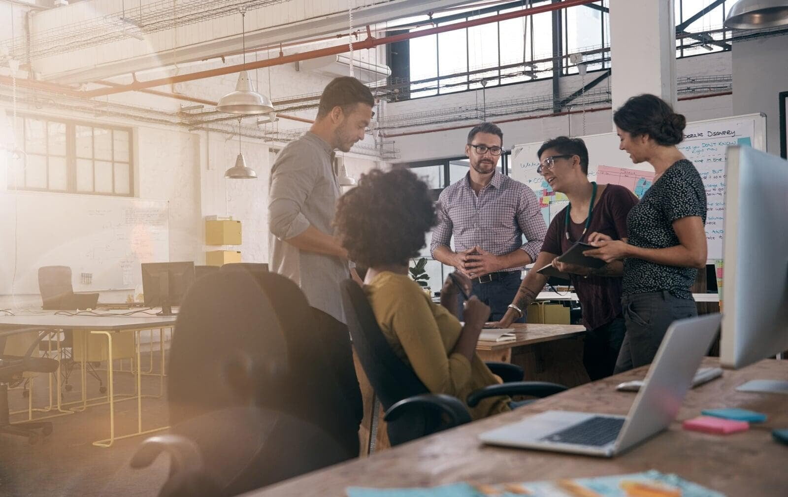 Collaborative office team